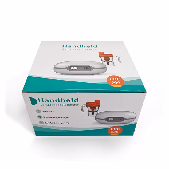 Nebulizador ultrasónico del compresor del difusor de la malla médica portátil precio de la máquina nebulizador de la inhalación de la máscara