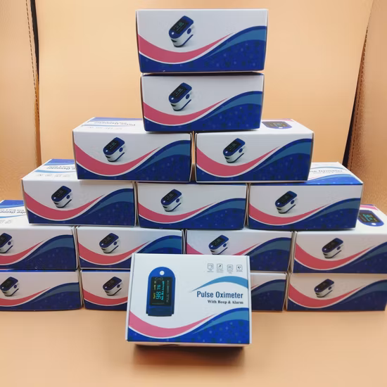 Oxígeno en sangre LED barato del pulsioxímetro del dedo del indicador digital