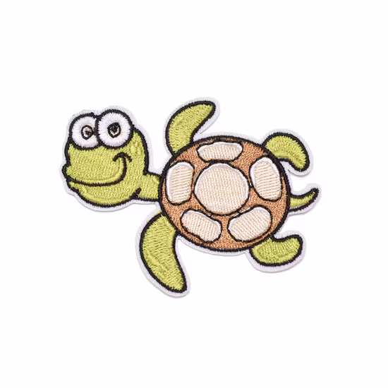 Plancha de bordado 3D con diseño personalizado de organismo marino popular